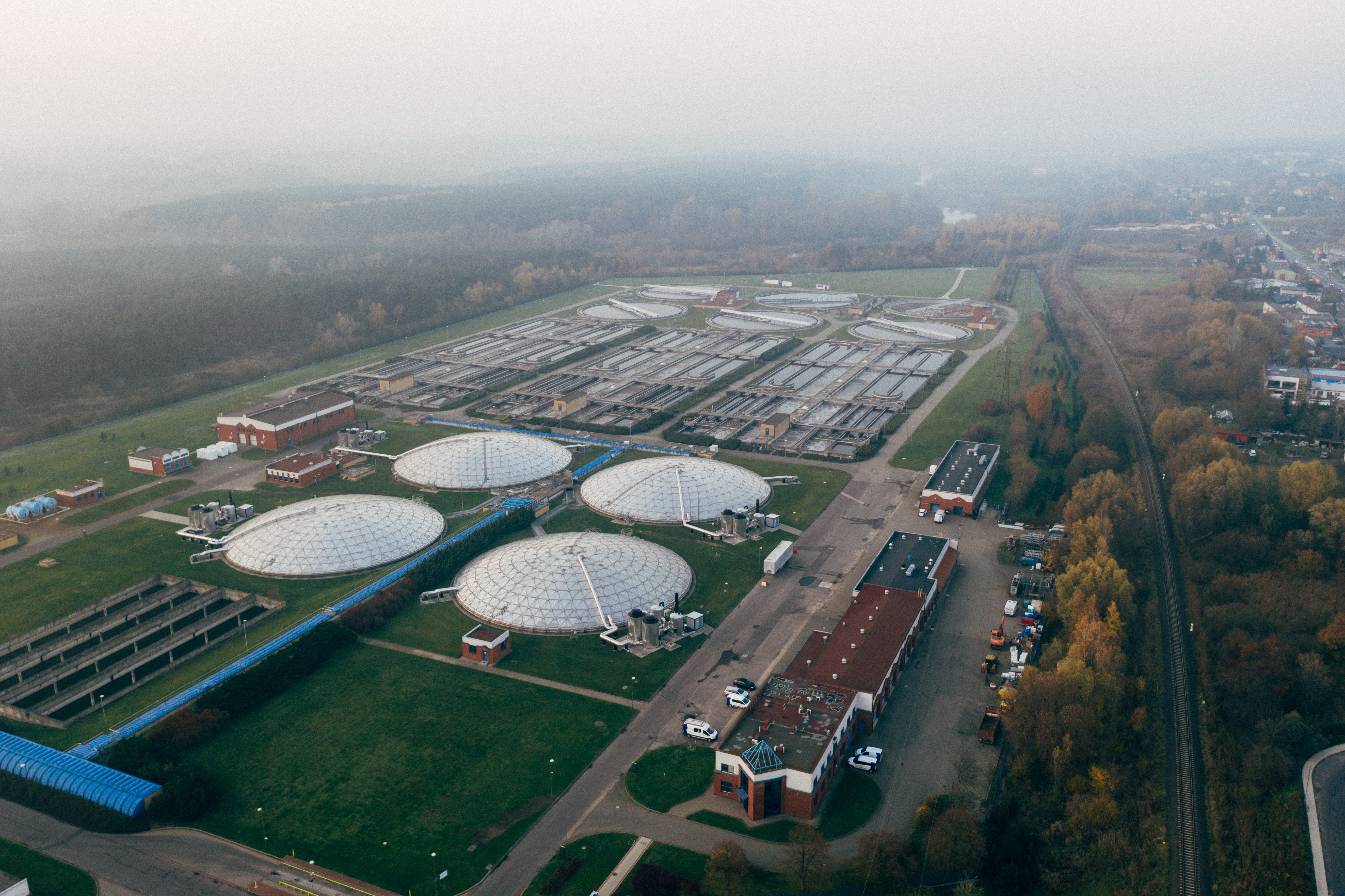 wastewater treatment plant