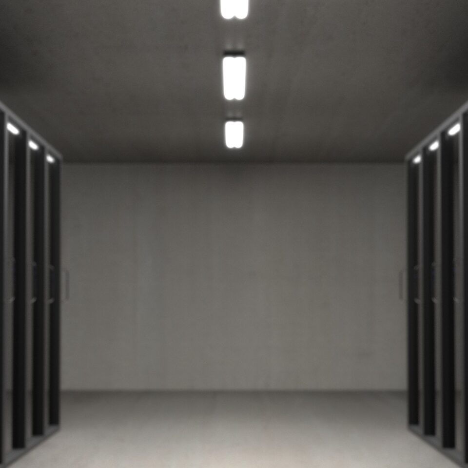 Server Room for Data Storage